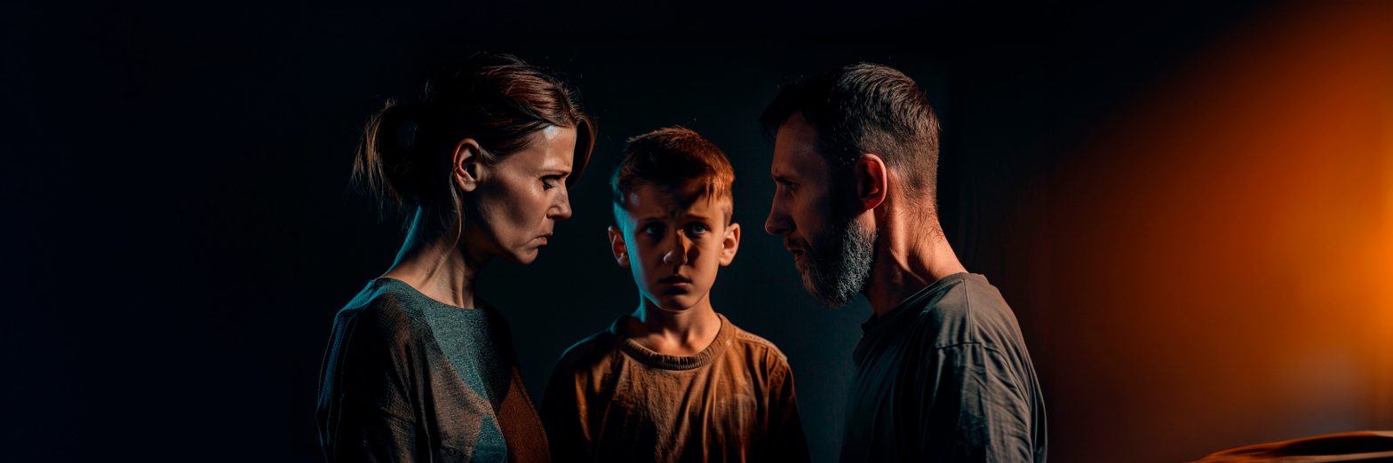 Impacto emocional procesos legales familia